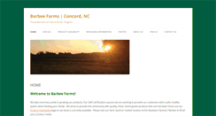 Desktop Screenshot of barbeefarms.net